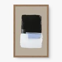 Quadro Decorativo Abstrato Harmonia Minimalista - Quadrart