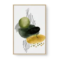 Quadro Decorativo Abstrato Energia da Natureza 2 - Quadrart