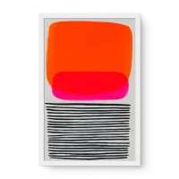 Quadro Decorativo Abstrato Geometria Pop - Quadrart