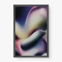 Quadro Decorativo Abstrato Fluido Degradê - Quadrart