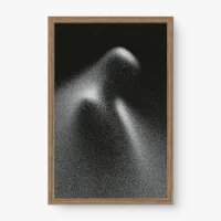 Quadro Decorativo Abstrato Silhueta Abstrata - Quadrart