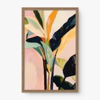 Quadro Decorativo Abstrato Alma Tropical - Quadrart