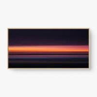 Quadro Decorativo Abstrato Linhas do Crepúsculo - Quadrart