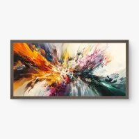 Quadro Decorativo Abstrato Expansão Universal - Quadrart