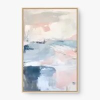 Quadro Decorativo Abstrato Alvorada de Inverno - Quadrart