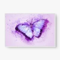 Quadro Decorativo Purple Butterfly – Leveza e Elegância