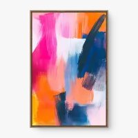 Quadro Decorativo Abstrato Expressão Intensa - Quadrart