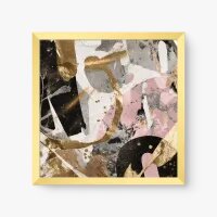 Quadro Decorativo Abstrato Bagunça Contemporânea - Quadrart