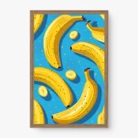 Quadro Decorativo Bananas - Quadrart