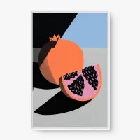 Quadro Decorativo Romã Pop - Quadrart