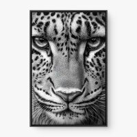 Quadro Decorativo Onça Predadora – Arte Animal Moderna