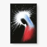 Quadro Decorativo Aura Sagrada – Arte Figurativa Abstrata Espiritual