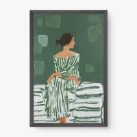 Quadro Decorativo A Espera - Quadrart Quadro Decorativo A Espera - Quadrart