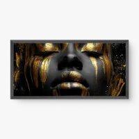 Quadro Decorativo Renascimento Dourado - Quadrart Quadro Decorativo Renascimento Dourado - Quadrart
