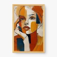 Quadro Decorativo Serena em Cores – arte abstrata vibrante