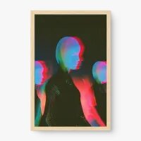 Quadro Decorativo Entre Dimensões – arte digital futurista