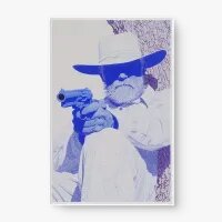 Quadro Decorativo O Último Fora da Lei – arte gráfica e cinematográfica
