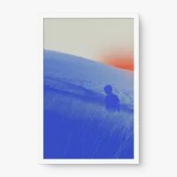 Quadro Decorativo O Eco do Vento – arte surreal e introspectiva