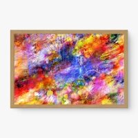 Quadro Decorativo Abstrato Holi - Loja de quadros Abstratos