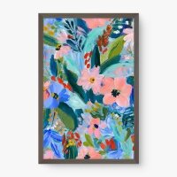 Quadro Decorativo Natureza em Festa – Arte Floral Colorida e Alegre