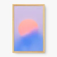 Quadro Decorativo Entardecer Minimalista – Arte Contemplativa