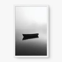 Quadro Decorativo Canoa Minimalista – Serenidade Visual