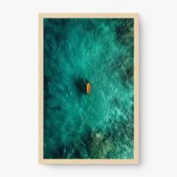 Quadro Decorativo Sozinho no Mar – Arte da Natureza