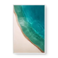 Quadro Decorativo Oceano Cristalino – Arte Natural
