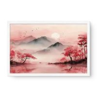 Quadro Decorativo Oriental Montanhas do Sul – Arte Zen
