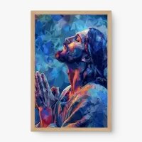 Quadro Decorativo Fé Inabalável – Arte Moderna e Espiritual