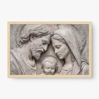 Quadro Decorativo A Sagrada Família – Fé, Amor e Devoção