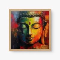 Quadro Decorativo A Serenidade de Buda – Arte Zen e Equilíbrio Interior