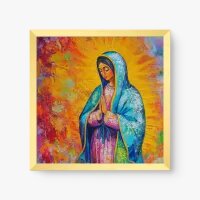 Quadro Decorativo Amor e Fé – Arte Sacra Moderna e Inspiradora