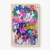 Quadro Decorativo Street Flow – Arte Urbana Contemporânea