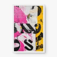 Quadro Decorativo Grafismo Caótico – Arte Urbana Abstrata