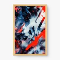 Quadro Decorativo Street Art Efeito Colateral – Arte Urbana