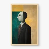 Quadro Decorativo Surrealista Perdido – Arte Conceitual Moderna
