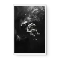 Quadro Decorativo Perdido no Cosmos | Arte Universo Quadrart