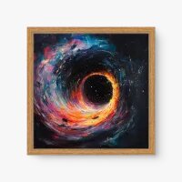 Quadro Decorativo Buraco Negro Supermassivo | Arte Universo
