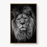 Quadro Decorativo Leão PB I – Arte Animal Moderna