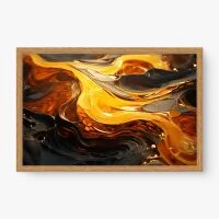 Quadro Decorativo Abstrato Erupção - Loja de quadros Abstratos