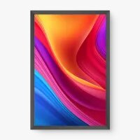 Quadro Decorativo Abstrato Colorful Curves - Loja de quadros Abstratos Quadro Decorativo Abstrato Colorful Curves - Loja de quadros Abstratos