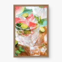 Quadro Decorativo Drink Refrescante I - Quadros de bebidas