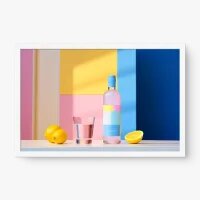 Quadro Decorativo Vodka com Limão - Quadros de bebidas Quadro Decorativo Vodka com Limão - Quadros de bebidas