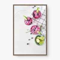 Quadro Decorativo Refrescos – arte de bebidas vibrante