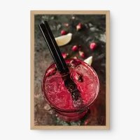 Quadro Decorativo Pink Lemonade - Quadros de bebidas Quadro Decorativo Pink Lemonade - Quadros de bebidas