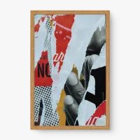 Quadro Decorativo Colagem Revista - Quadros de colagens Quadro Decorativo Colagem Revista - Quadros de colagens