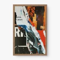 Quadro Decorativo Colagem Revista I – quadro colagem editorial