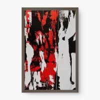 Quadro Decorativo Colagem Abstrata – quadro colagem artística