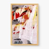 Quadro Decorativo Colagem Revista III - Quadros de colagens